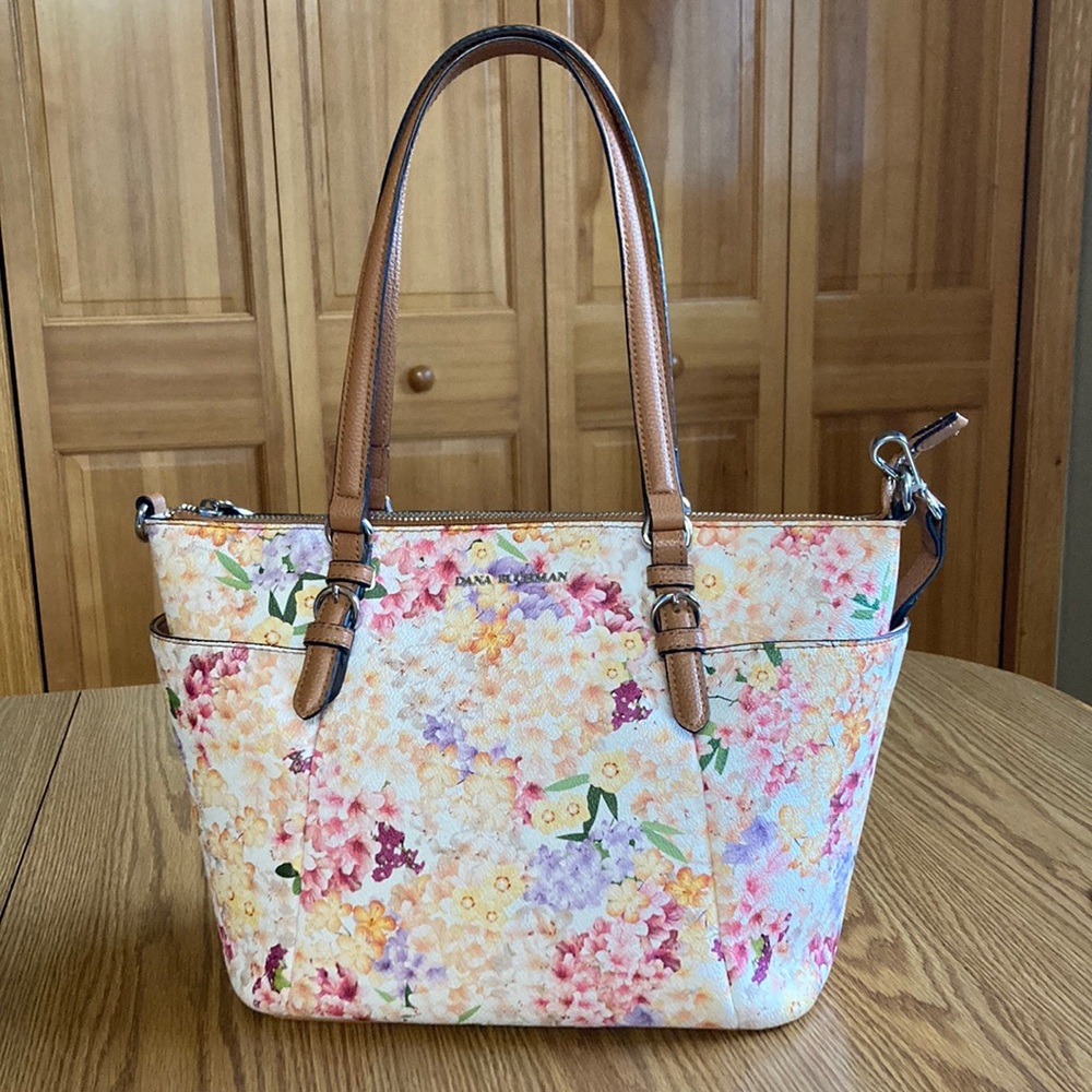 Dana Buchman “Cherry Tote” Crossbody Satchel - Picture 4 of 15